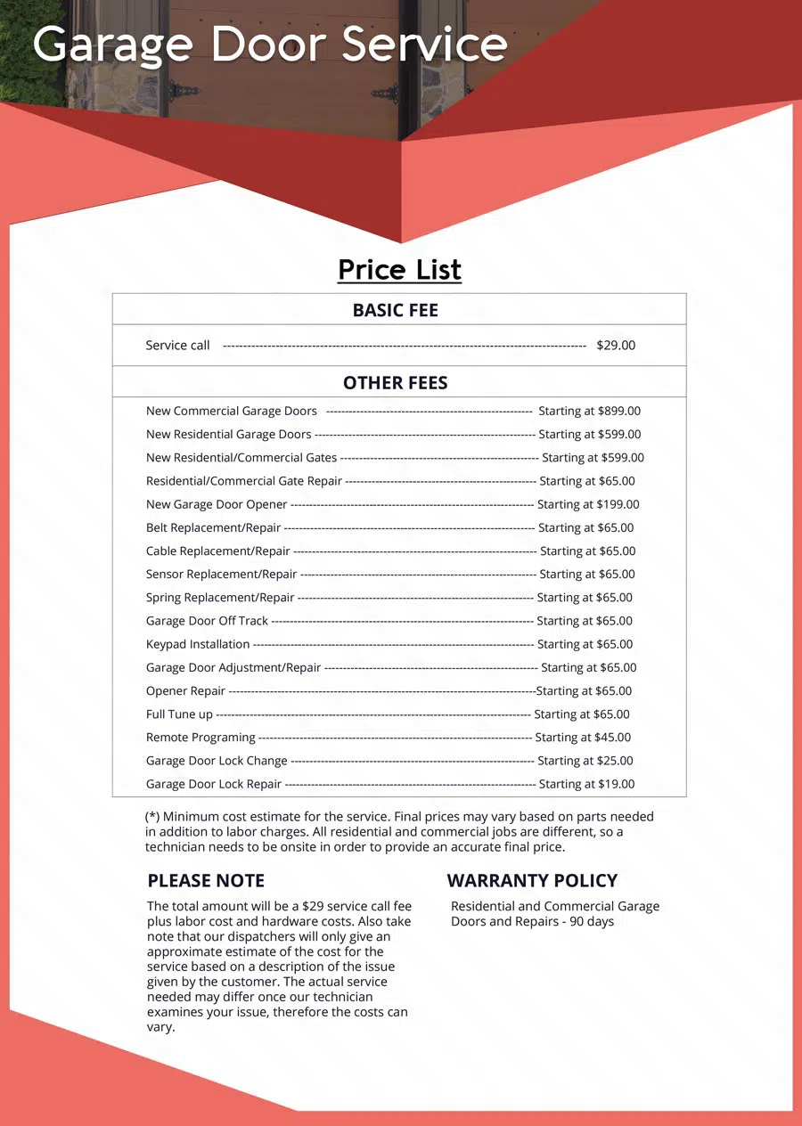 Express Garage Door Service Sherwood, OR 503-914-0734